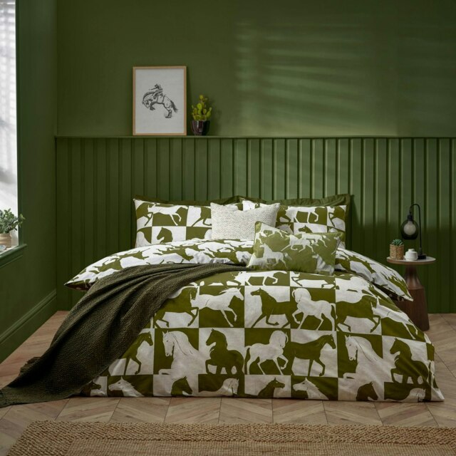 furn. Herve Reversible Super King Duvet Cover Set