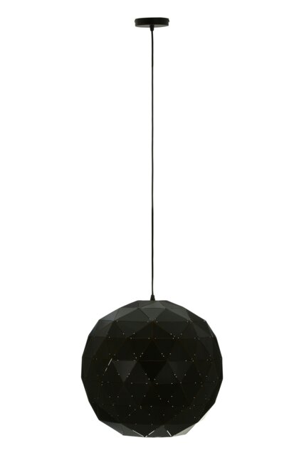Orsina Medium Black and Copper Pendant Light
