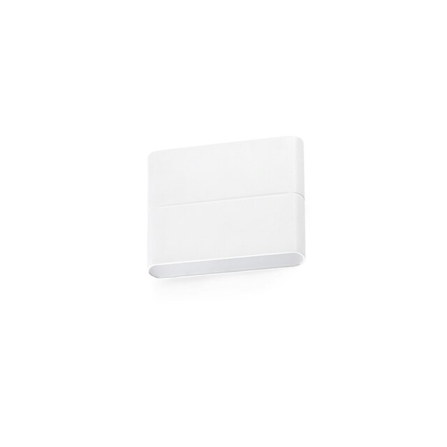 Aday LED Outdoor Small Up Down Wall Light White IP54