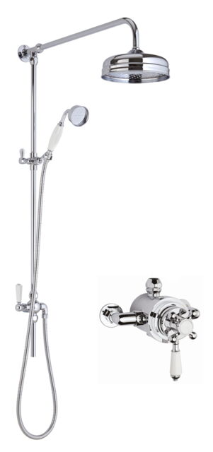 Balterley Traditional Exposed Shower Valve Set - Thermostatic Valve - A3091E