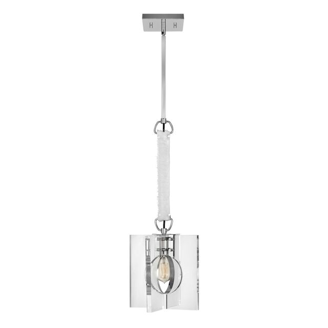 Lisa McDennon by Hinkley Ludlow 1 Light Pendant Polished Nickel