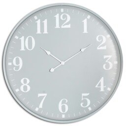 Hill Interiors Ashmount Wall Clock - Grey - 80cm x 5cm x 80cm