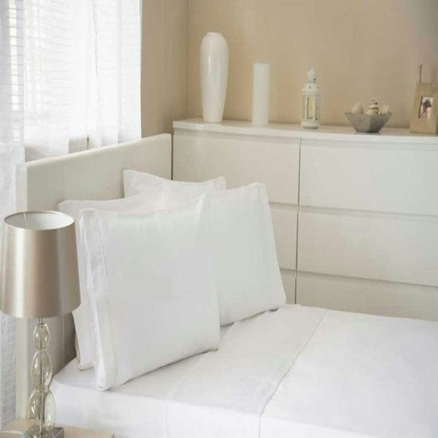Belledorm Premium Blend 500 Thread Count Flat Sheet - White - Double