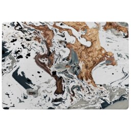Bronze Marble Rug Multi