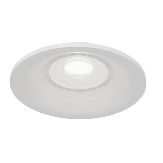 Slim Recessed Downlight White, 1 Light, GU10