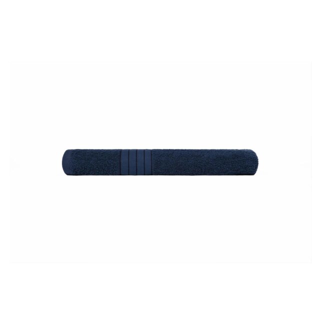 OHS Luxury 100% Cotton 500GSM Bathroom Bath Sheet Towel, 90x150cm - Navy Blue
