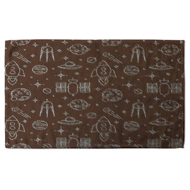 Planets And Stars Soft Bath Towel Multi
