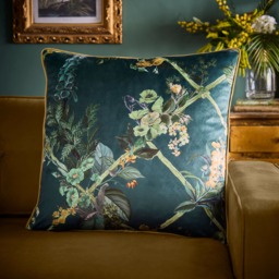 Laurence Llewelyn-Bowen Cotswold Fantasia Dawn Cushion Cover LS Green