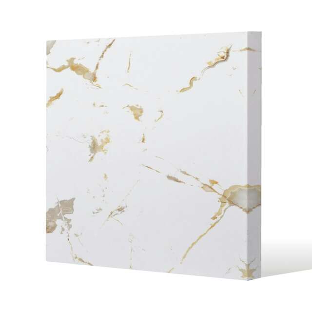 Thin Black Marble (Canvas Print) Multi