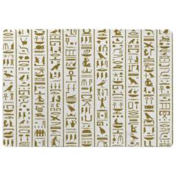 Acient Egyptian Heiroglyphs (Rug) Gold XL