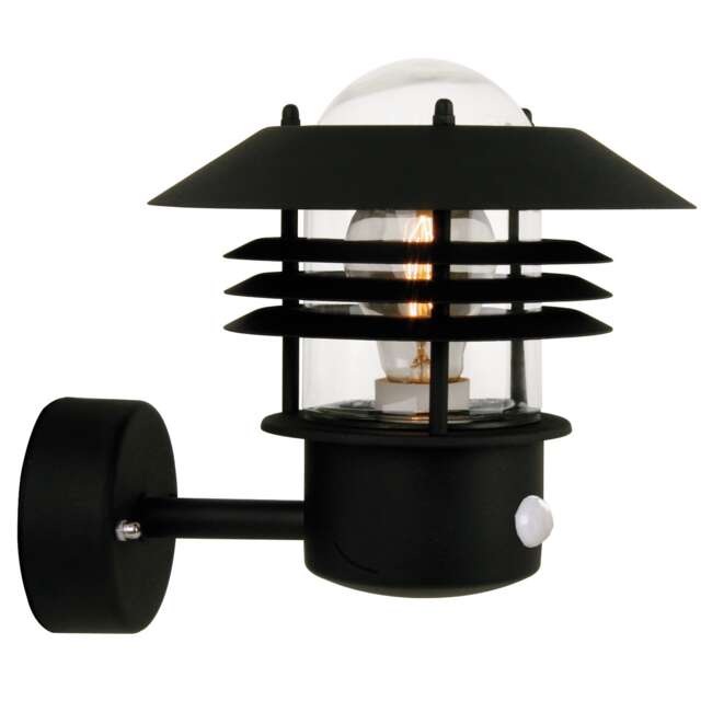 NordluxVeje Outdoor Metal Weatherproof Black Mains Powered, IP54