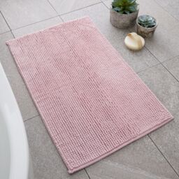 Catherine Lansfield Bobble Bath Mat Pink 50 x 80 cm