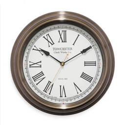 Acctim Redbourn Gold Wall Clock