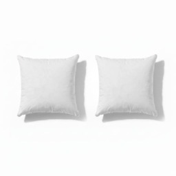 MHG Living Corovin Cushion Inner Pads Pack 2 Hypoallergenic Supportive Cushion Filling - White