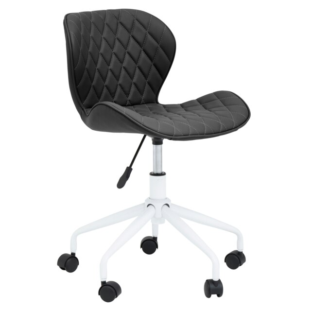 Orsina Brent Black And White Home Office Chair