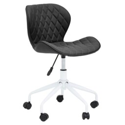 Orsina Brent Black And White Home Office Chair