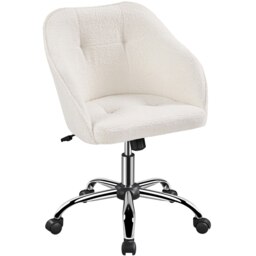 Yaheetech Soft Height Adjustable 360° Swivel Computer Chair