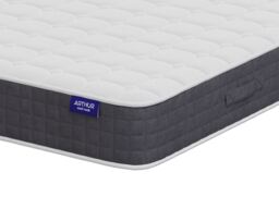 Arthur Sleep Cool Rock Extra Firm Hybrid Mattress - Double White Double