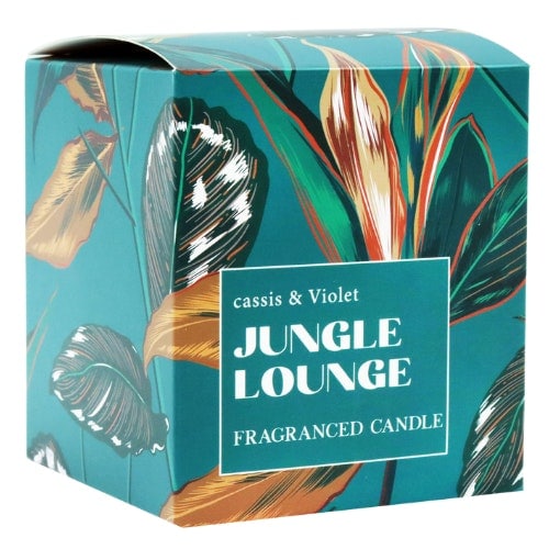 Copenhagen Candle Jungle Cassis & Violet Boxed Candle Set 3 x 200g Blue L 1