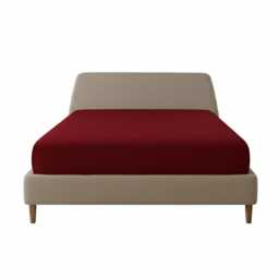 Flannelette Fitted Sheet Extra Deep 40cm Skirt Soft Brushed Cotton Red Double
