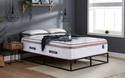 SleepSoul Space 3000 Pocket Memory Pillow Top Mattress King Size White King 1