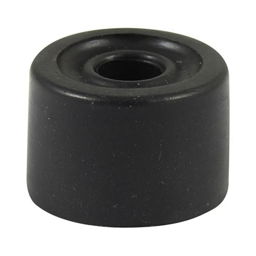 Timco - PVC Door Stops - Black (Size 32 x 21 - 2 Pieces)