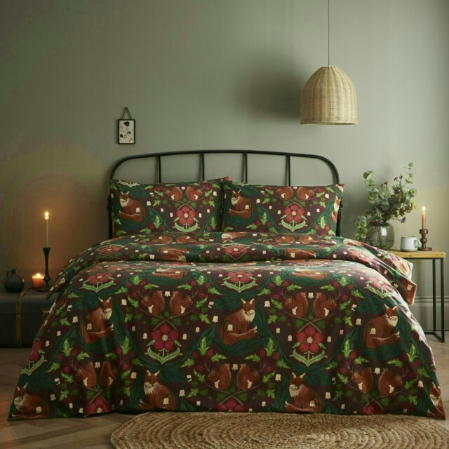 Portfolio Home Bowland Animal Print Bedding Duvet Cover Set Multi King