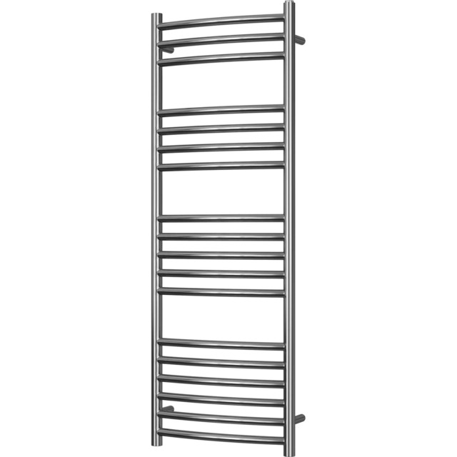 Aston - Stainless Steel Heated Towel Rail - H1200mm x W400mm - Curved