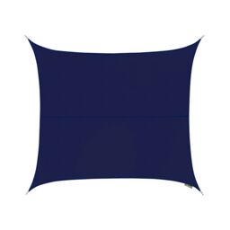 3m Square Water Resistant Blue Sun Shade Sail