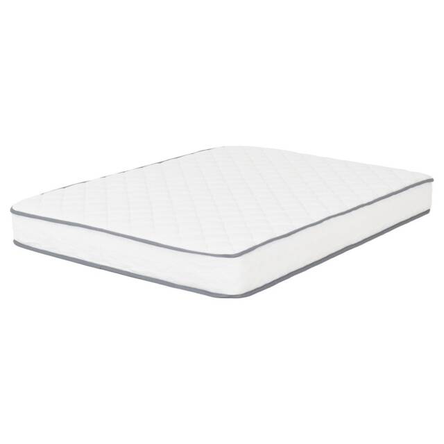 Yasmin 4 Feet Small Double Roll-Up Mattress 20cm (Pocket Spring) - L190 x W20 x H120 cm - White
