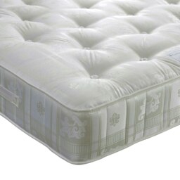 Majestic 1000 Pocket Sprung Midnight Linen 4 Drawer Divan Set And Pearl Headboard Small Double
