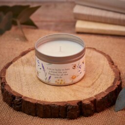 Soy Candle In Tin - Fabulous Friend Mediterranean Fig 2CN102 DE Multi