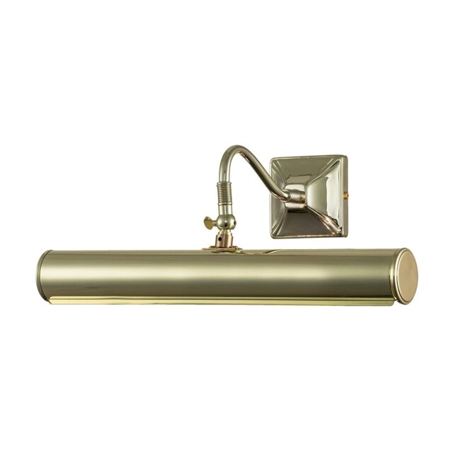Picture Light 2 Light Large Picture Wall Light Polished Brass, E14