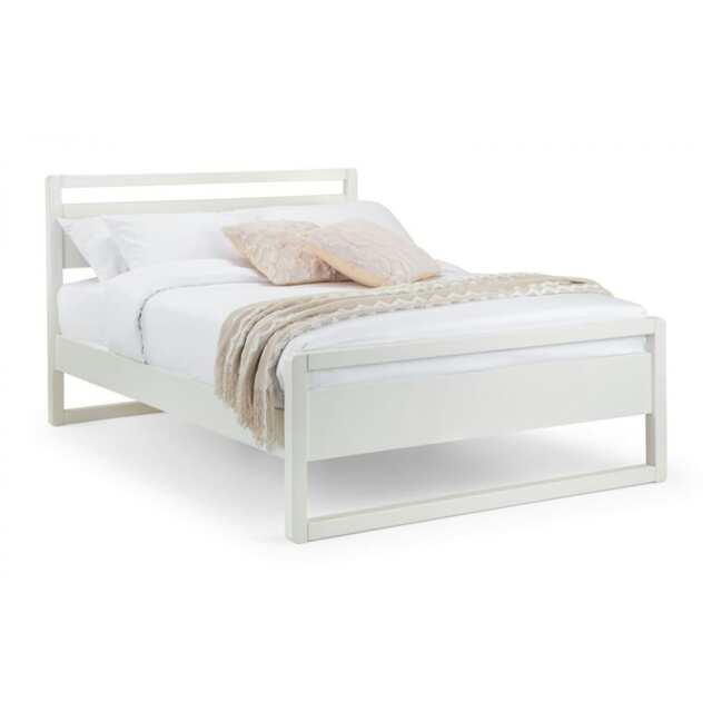Premium Solid Pine Bed in Surf White - Single 3ft (90cm)