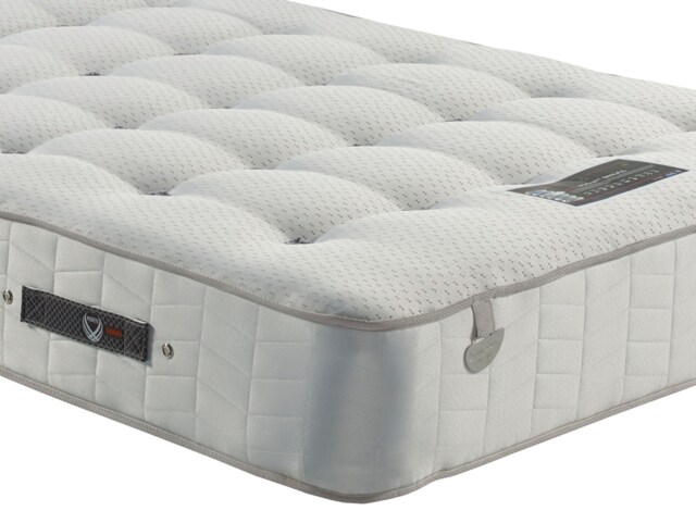 Sareer Pocketo 1000 Cool Blue Pocket Sprung Memory Foam Mattress 3FT White Single