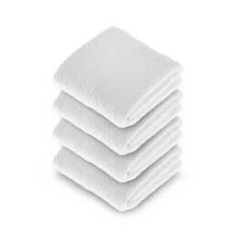 Homescapes Turkish Cotton White Face Cloth - Set of 4