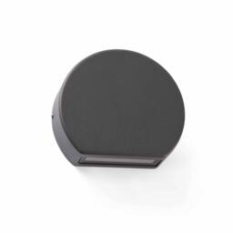 Pill LED Outdoor Wall Light Dark Grey IP54