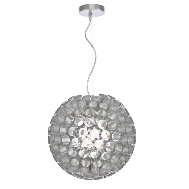 Serafina Small Pendant Brushed Chrome