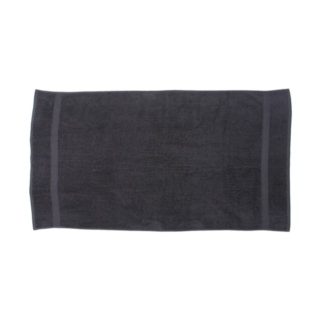 Towel City Luxury Bath Towel - Steel Grey - One Size