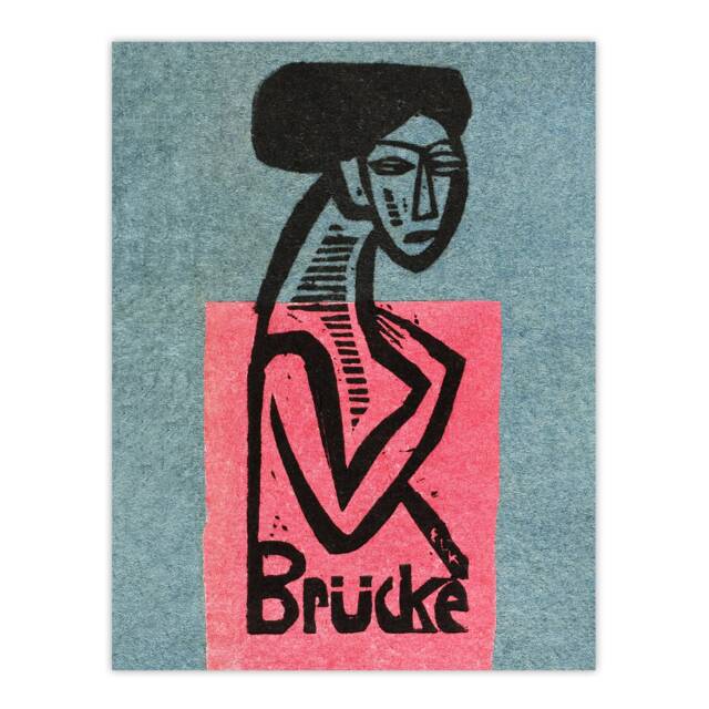 Die Brucke Artist Group Exhibition Kirchner Huge Wall Art Poster Print