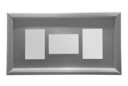 Maren Silver 3 Photo Multi Photo Frame Silver One Size