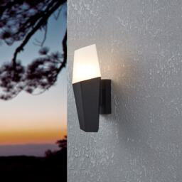 EGLO Farindola Outdoor Wall Light Black Black