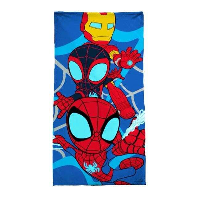 Spidey And His Amazing Friends Towel Blue Blue/Red One Size 1