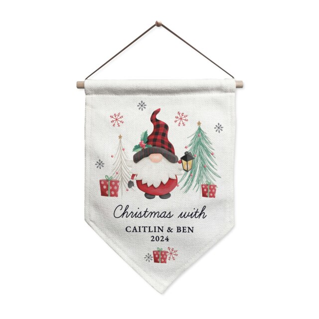 Personalised Gonk Hanging Pendant Christmas Decoration