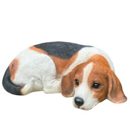 Animal Crackers Laying Beagle Figurine Home Or Garden Decoration