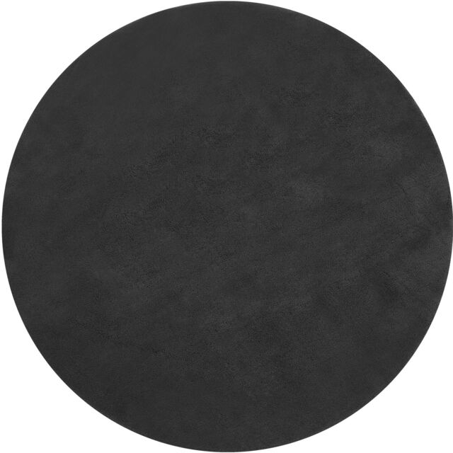 Rug Zonelle Short Pile and Ultra-Soft Carpet in Rectangular or Round Design Grey anthracite 1