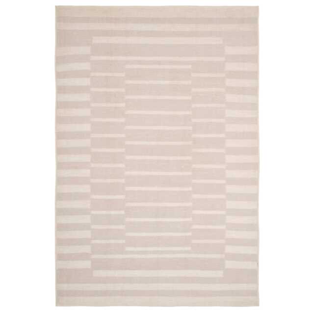 Modern Abstract Cotton Chenille Rug Grey Gold Machine Washable 240cm x 330cm