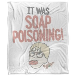 A Christmas Story Soap Poisoning Blanket - Multicoloured - One Size