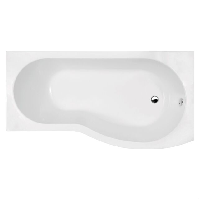 Balterley 1500mm B shaped shower bath RH