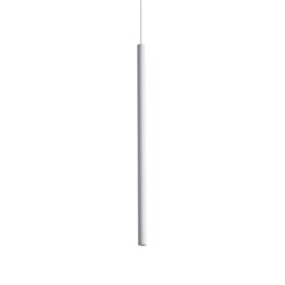 Look 40cm Slim Pendant Ceiling Light White 1x LED 220lm 3000K